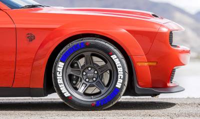 AMERICAN MUSCLE blue, a Set for 4 tires (308)