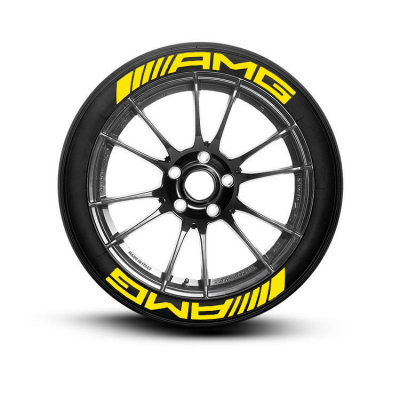 AMG Full Yellow, Set for 4 Tires (1308)