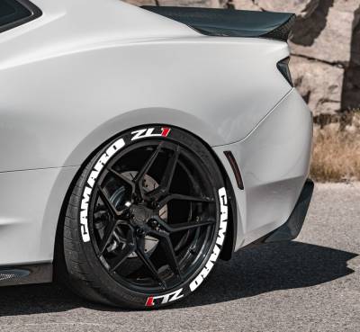 Camaro ZL1 White , a Set for 4 tires (78)