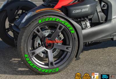 Can-Am Green ,Set for 3 Tires (844)