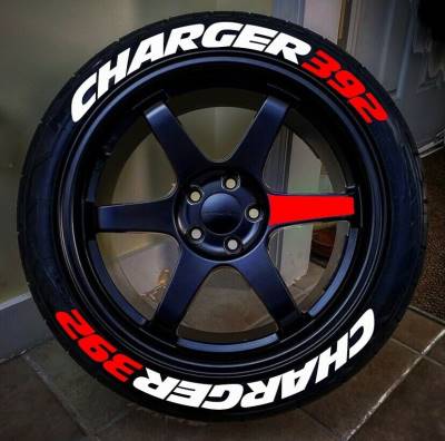 CHARGER 392 ,a Set for 4 tires (86)
