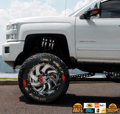 CHEVROLET SILVERADO camouflage , a Set for 4 tires (582)