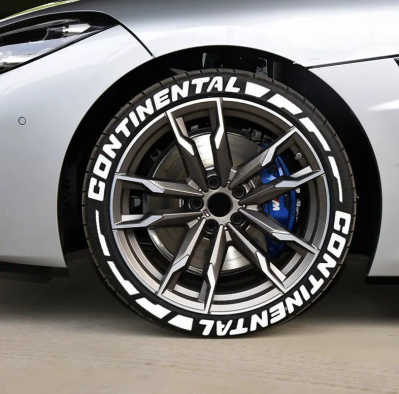 Continental + Stripes Full White, Set for 4 Tires (1752)