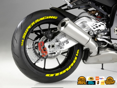 DIABLO SUPERRACİNG YELLOW Set For 2 Tires Both Sides Left And Right (562)