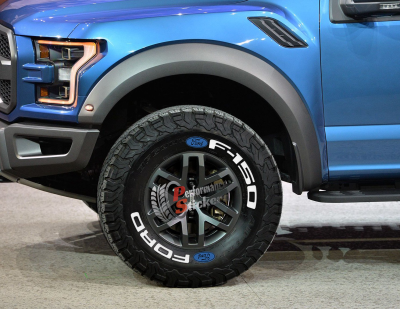 Ford F-150 + Logo Blue, Set for 4 Tires (1250)