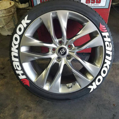 Hankook + Logo Red, Set for 4 Tires (1333)