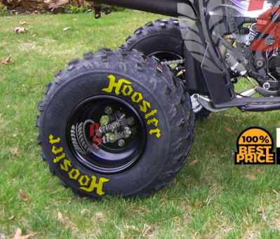 Hoosier Full Yellow, Set for 4 Tires (1043)