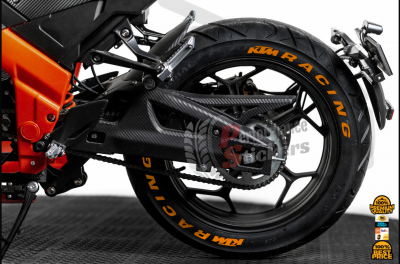 KTM Racing Orange, Set For 2 Tires Both Sides Left And Right (1731)