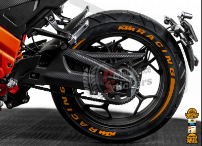 KTM Racing + Stripes Orange, Set For 2 Tires Both Sides Left And Right (1732)