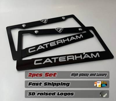 License Plate Frame for All Caterham 2 PCS Front & Rear(1829)