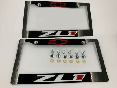 License Plate Frame for All ZL1 2 PCS Front & Rear (1862)