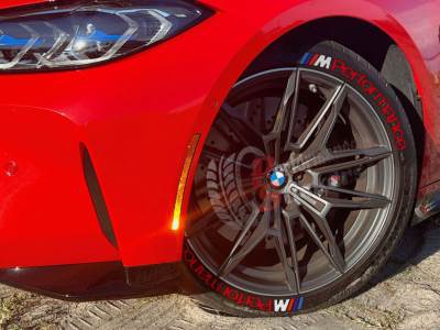 M Performance Red, Set for 4 Tires (1300)