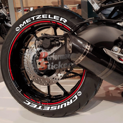 Metzeler Cruisetec + Logo, Set For 2 Tires Both Sides Left And Right (1996)