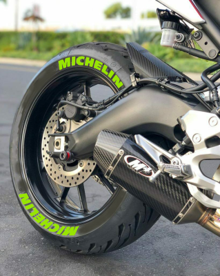 Michelin Neon, Set For 2 Tires Both Sides Left And Right (1572)