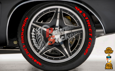 MİCKEY THOMPSON STREET COMP red , a Set for 4 tires (638)