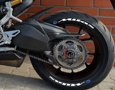 Mitas + Logo Blue, Set For 2 Tires Both Sides Left And Right (2038)