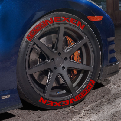 Nexen + Logo Full Red, Set for 4 Tires (1440)