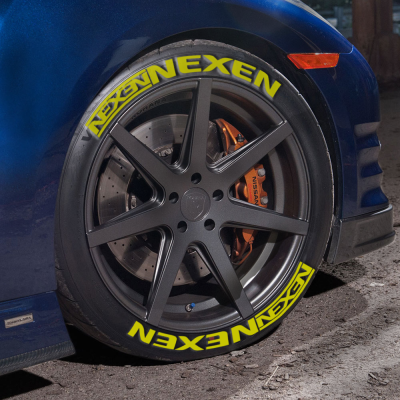 Nexen + Logo Full Yellow, Set for 4 Tires (1442)