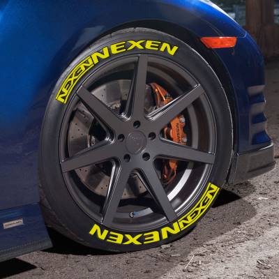 Nexen yellow, a Set for 4 tires (547)