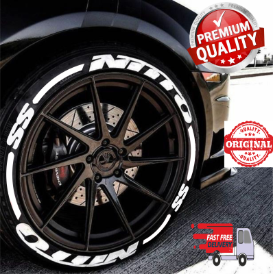 Nitto SS + Stripes Full White, Set for 4 Tires (1450)