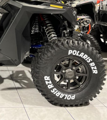 Polaris RZR White, Set for 4 Tires (1791)