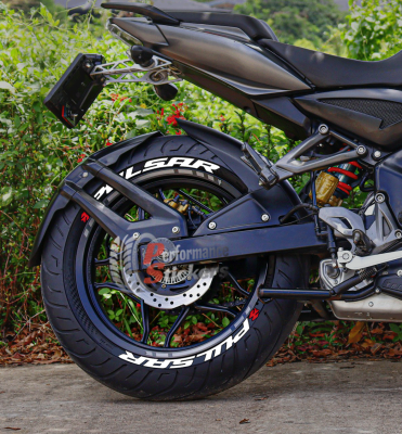 Pulsar + Logo Red, Set For 2 Tires Both Sides Left And Right (1904)