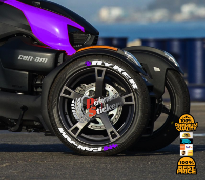 Ryker Can-Am + Logo Purple, Set for 3 Tires (904)