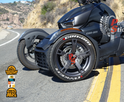 RYKER CAN-AM RED DETAİL , a Set for 3 tires (266)