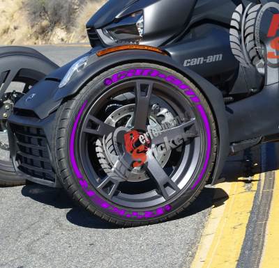 Ryker Can-Am + Stripes Full Purple, Set for 3 Tires (920)