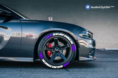 SCATPACK + 392 FLAG PURPLE , a Set for 4 tires (342)