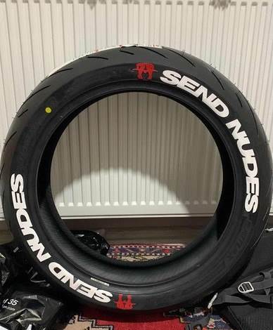 SEND NUDES , Set For 2 Tires Both Sides Left And Right (277)