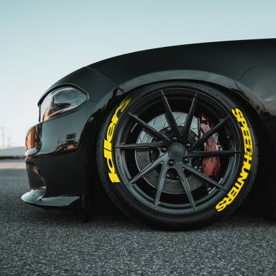 SPEEDHUNTERS IDLERS YELLOW ,a Set for 4 tires (226)