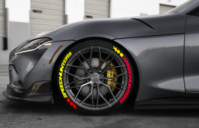 Speedhunters + Flag Yellow & Red, Set for 4 Tires (1461)