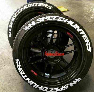 Speedhunters Flags , a Set for 4 tires (510)