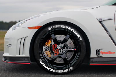 Speedhunters + Logo White, Set for 4 Tires (1465)