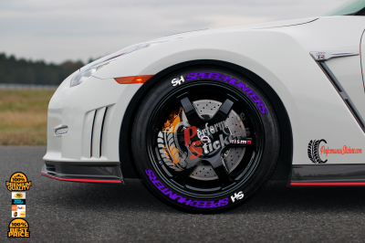 Speedhunters Purple + Logo White, Set for 4 Tires (1482)