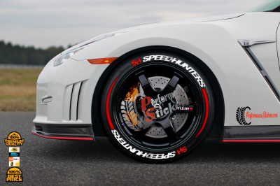 Speedhunters + Stripes + Logo Red, Set for 4 Tires (1471)