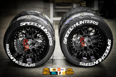 Speedhunters White, Set for 4 Tires (1474)