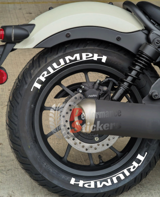 Triumph , Set For 2 Tires Both Sides Left And Right (1935)